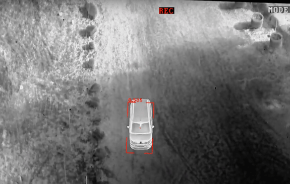 Thermal IR drone sensoring